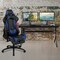 Flash Furniture Black Gaming Desk-Cup Holder/Reclining Chair Set BLN-X30D1904L-BL-GG - alternate 1